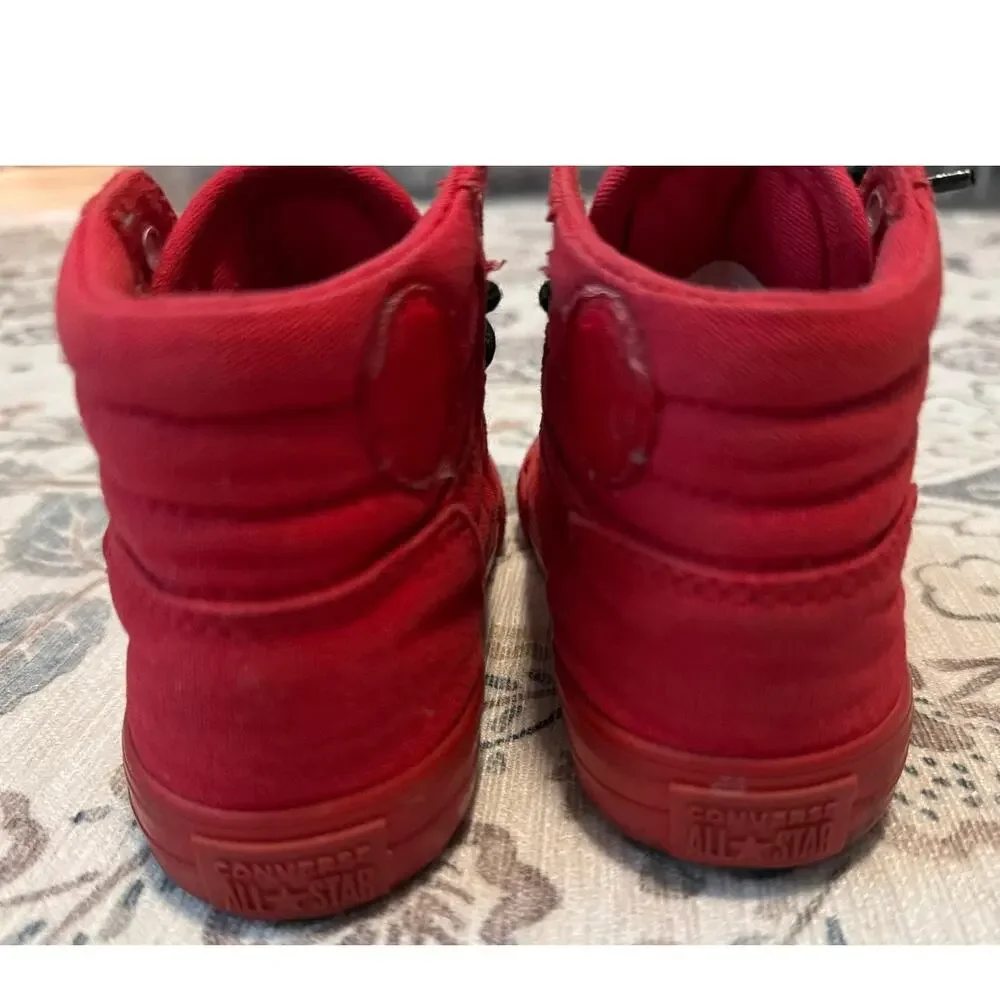 Converse Chuck Taylor All Star Hi Guard Red Toddler Size 7